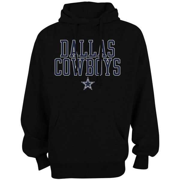 Men's Dallas Cowboys Bendire Pullover Hoodie - Black,We sell and wholesale Men's Dallas Cowboys Bendire Pullover Hoodie - Black on line form chian!
